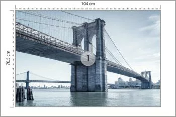 Fototapeta Most Brookliński Ny - obrazek 3