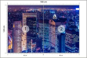 Fototapeta Nowy Jork Nocą - obrazek 3