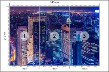 Fototapeta Nowy Jork Nocą - obrazek 3