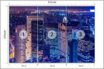 Fototapeta Nowy Jork Nocą - obrazek 3