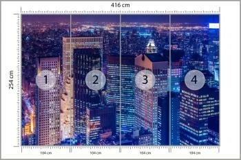 Fototapeta Nowy Jork Nocą - obrazek 3