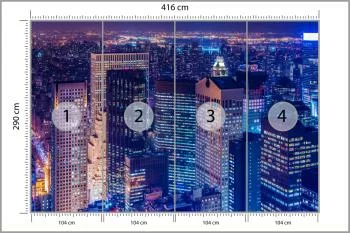 Fototapeta Nowy Jork Nocą - obrazek 3