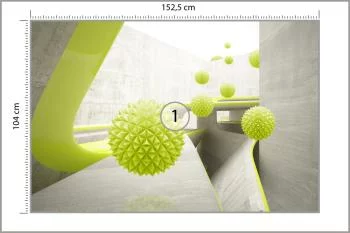 Fototapeta Nowoczesne Kule 3D - obrazek 3