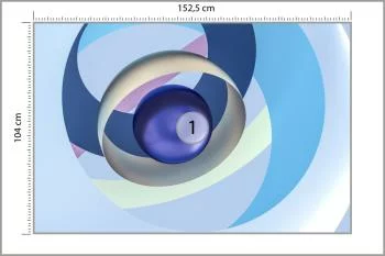 Fototapeta Optyczna Kula 3D - obrazek 3