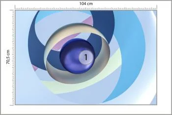 Fototapeta Optyczna Kula 3D - obrazek 3