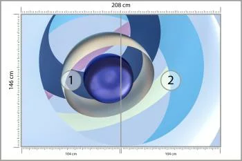 Fototapeta Optyczna Kula 3D - obrazek 3