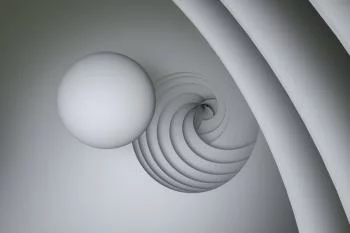 Fototapeta Optyczna Kula 3D - obrazek 2