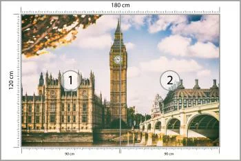 Fototapeta Londyn Big Ben - obrazek 3