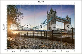 Fototapeta Londyn Tower Bridge - obrazek 3