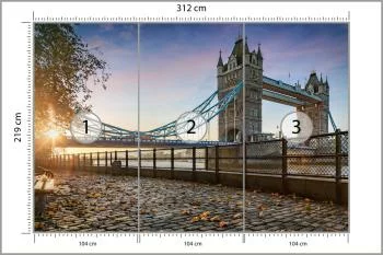 Fototapeta Londyn Tower Bridge - obrazek 3