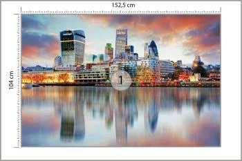Fototapeta Panorama Londynu - obrazek 3