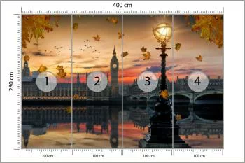 Fototapeta Londyn Big Ben - obrazek 3