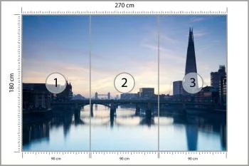 Fototapeta Panorama Londynu - obrazek 3