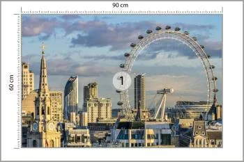 Fototapeta London Eye - obrazek 3