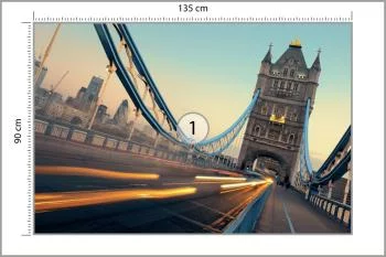 Fototapeta Londyn Tower Bridge - obrazek 3