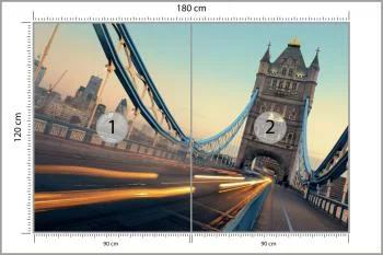Fototapeta Londyn Tower Bridge - obrazek 3