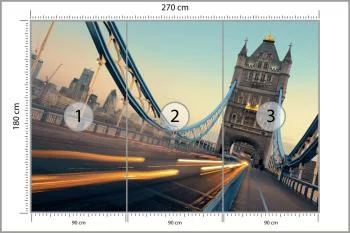 Fototapeta Londyn Tower Bridge - obrazek 3