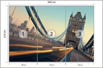 Fototapeta Londyn Tower Bridge - obrazek 3