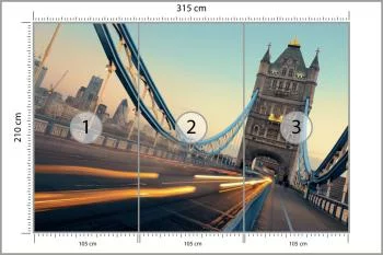Fototapeta Londyn Tower Bridge - obrazek 3