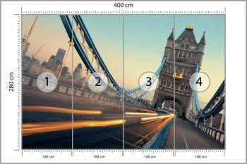 Fototapeta Londyn Tower Bridge - obrazek 3