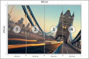 Fototapeta Londyn Tower Bridge - obrazek 3