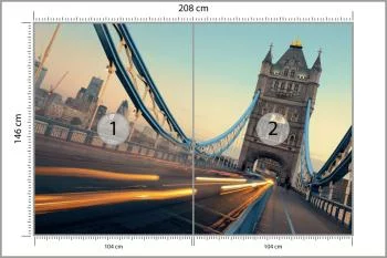 Fototapeta Londyn Tower Bridge - obrazek 3