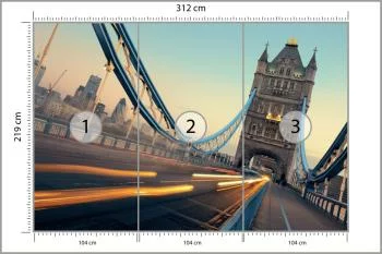 Fototapeta Londyn Tower Bridge - obrazek 3