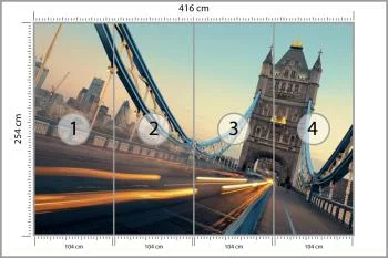 Fototapeta Londyn Tower Bridge - obrazek 3