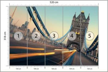 Fototapeta Londyn Tower Bridge - obrazek 3