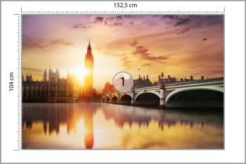 Fototapeta Londyn Big Ben - obrazek 3