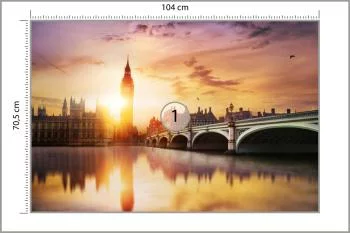 Fototapeta Londyn Big Ben - obrazek 3