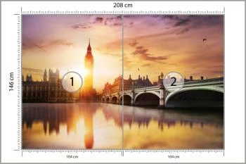 Fototapeta Londyn Big Ben - obrazek 3