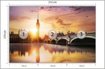 Fototapeta Londyn Big Ben - obrazek 3