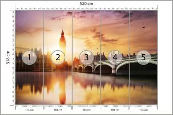 Fototapeta Londyn Big Ben - obrazek 3