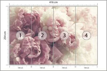 Fototapeta Kwitnące Peonie - obrazek 3