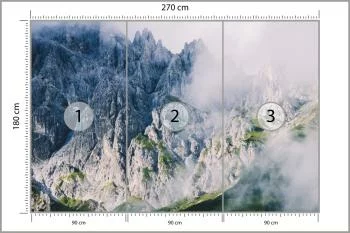 Fototapeta Góry We Mgle - obrazek 3