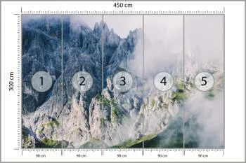 Fototapeta Góry We Mgle - obrazek 3