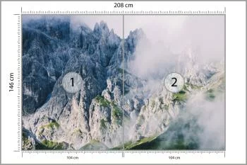 Fototapeta Góry We Mgle - obrazek 3