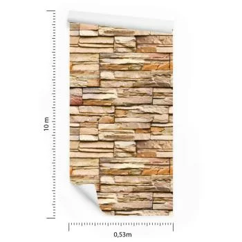 Tapeta Kamień Łupek 3D Efekt - obrazek 3