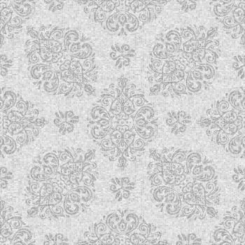 Tapeta Ornamenty W Odcieniach Szarości - obrazek 2