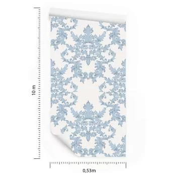Tapeta Ornamenty W Stylu Barokowym - obrazek 3
