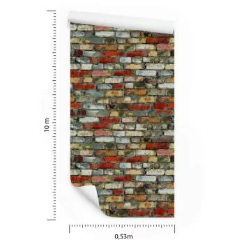 Tapeta Cegła 3D Efekt - obrazek 3