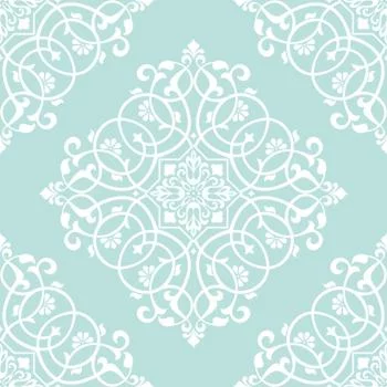 Tapeta Ornamenty W Stylu Barokowym - obrazek 2