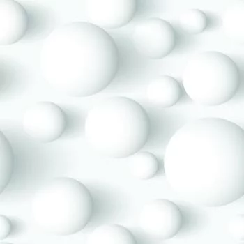 Tapeta Nowoczesna 3D, Kule, Do Sypialni, Salonu - obrazek 2