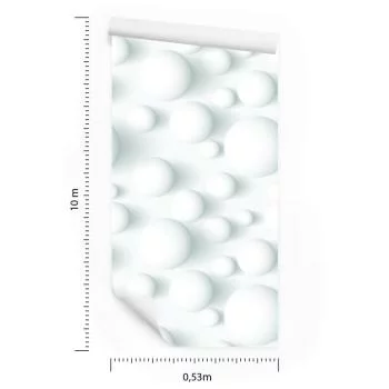 Tapeta Nowoczesna 3D, Kule, Do Sypialni, Salonu - obrazek 3