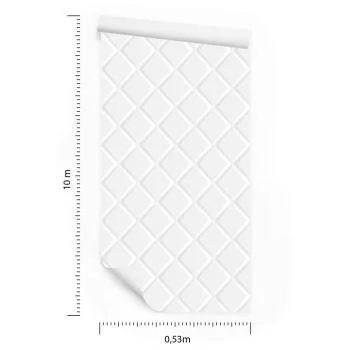 Tapeta W Kratę Do Salonu,Nowoczesna, Optyczna 3D - obrazek 3