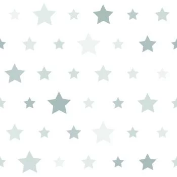 Tapeta Dla Dzieci – Gwiazdki W Odcieniach Szarości - obrazek 2