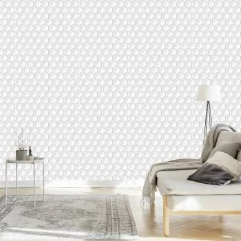 Tapeta Optyczna 3D Figury Geometryczne, Sypialnia