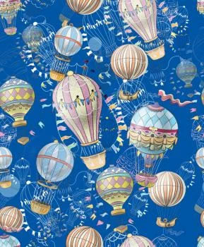 Tapeta Balony Z Niebieskim Tłem - obrazek 2