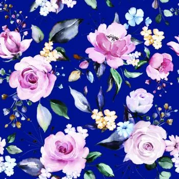 Tapeta Róże Kolorowe Kwiaty - obrazek 2